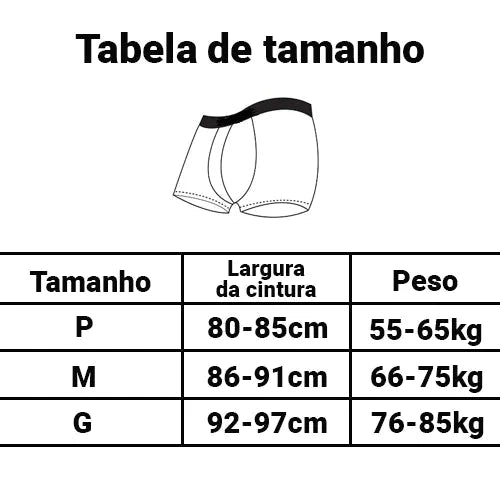 Cueca masculina respirável seda gelada [COMPRE 1 LEVE 2]